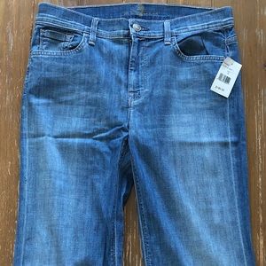 7 For All Mankind wide leg flare jeans size 29